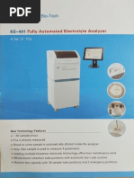 B&E Bio-Tech: KS-401 Fully Automated Electrolyte Analyzer