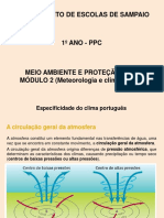 Especificidades Do Clima de Portugal