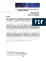 Que Significa Ser Novios Una Mirada Psicosocial Del Noviazgo en Adolescentes Mexicanos