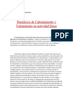 Ensayo Sobre La Importancia Del Calentamiento y Estiramineto Jeronimo