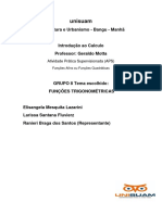 Aplicação Trigonométrica A Arquitetura