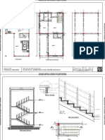 Working Drawing Floor Plan-Dimensions and Center-Line Plan: Subject Name: Sheet Title: Mid Term Examination