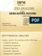 Hero Honda Motors: Submitted To: Professor Seema Dogra