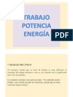 Trabajo, Energía y Potencia