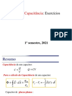 Aula 09 - Exercícios Sobre Capacitância