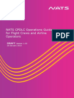 NATS CPDLC Operations Guidance For Flight Crews and Airline Operators