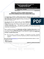 Final Important Notice-119 - 2021 Dated 08.09.2021 Start Registratin and Basic Candidate Information INI CET PG JAN 2022 Session