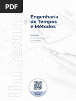 Engenharia de Tempos e Métodos: Professores