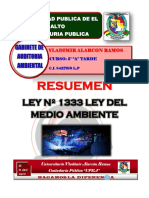 Ley 1333 Ley de Medio Ambiente