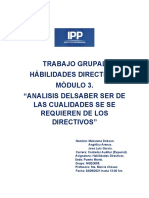 Trabajo Grupal Habilidades Directivas