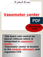 Vasomotor Center: Abu Ahmed 2019