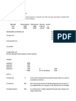 Relevant Costing