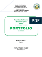 Portfolio: Result-Based Performance Management System (RPMS)