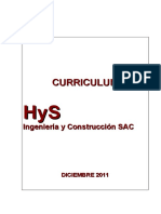 Curriculum HYS