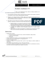 Producto Academico No. 1 - Derecho Empresarial 2