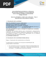 Formato-Guia de Actividades y Rúbrica de Evaluación Paso 1. Identificación Del Problema Analítco