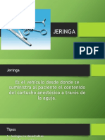 Tipos de Jeringa Dental