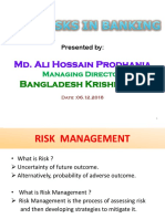 Core Risks in Banking