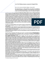 Orthodontic Treatment of CLIII Malocclusions Using The Straight Wire Appliance