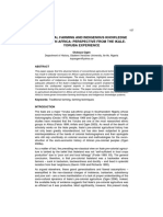 TRADITIONAL FARMING AND INDIGENOUS KNOWLEDGE SYSTEMS IN AFRICA: PERSPECTIVE FROM THE IKALE-YORUBA EXPERIENCE - Olukoya Ogen 