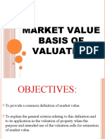 Market Value Basis of Valuation