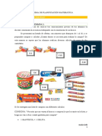 Esquema de Planificacion - Didactica de Las Matematicas - Escuela N52