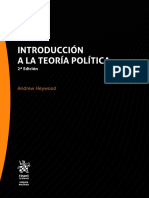 Introduccion A La Teoria Politi - Andrew Heywood