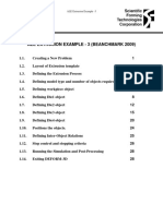 DEFORM2D3D v11 ALE Extrusion Example 3