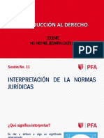 Sesión No. 11 (17.07.21) Interpretación de La Norma Jurídica 1