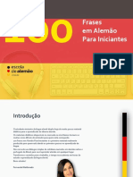 Ebook - 100 Frases em Alemao para Iniciantes