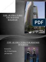 Type of Structures For High Rise Buildings