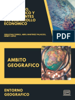 AMBITO GEOGRAFICO, DEMOGRAFICO y DETERMINANTES DEL DESARROLLO ECÓNOMICO