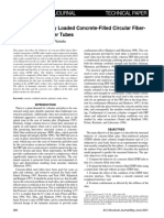 Behavior of Axially Loaded Concrete-Filled Circular Fiber-Reinforced Polymer Tubes