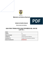 Guia para Trabajo en Casa MDN