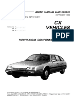 Citroen CX Workshop Manual