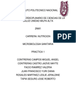 Practica 1 Aislamiento Por La Tecnica de Diluciones y Vaciado en Placa