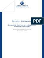 Bronquiolite Diretrizes para o Diagnóstico, Tratamento e Prevenção