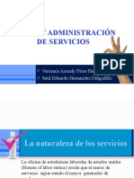 Diseño y Administracion de Servicios