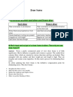 Draw Frame: ##Difference Between Card Sliver and Drawn Sliver