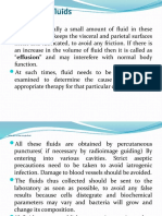 Body Cavity Fluids