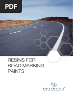 21 - Resins For Road Marking Paints