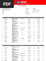 Account Statement: Description Date