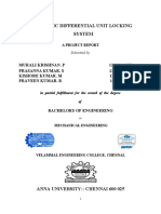 Automatic Differential Unit Locking System Report