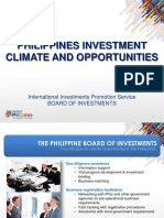 PH Imvestment Climate and Opportunities