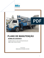 Plano de Manutenção Bomba de Concreto Ii