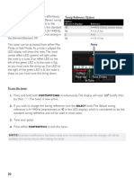 Using The Tuner: Tuning Reference Options