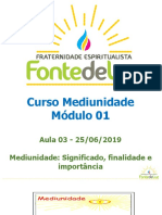 3°aula de Mediunidade