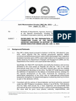 Joint Memorandum Circular (JMC) No. 2021