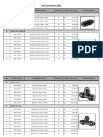 Daftar Harga Pipa: NO. Kode Barang Deskripsi Barang PN Rating Harga / Pcs (RP.) Contoh Barang