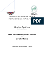 Leyes Básicas de La Ingeniería Eléctrica